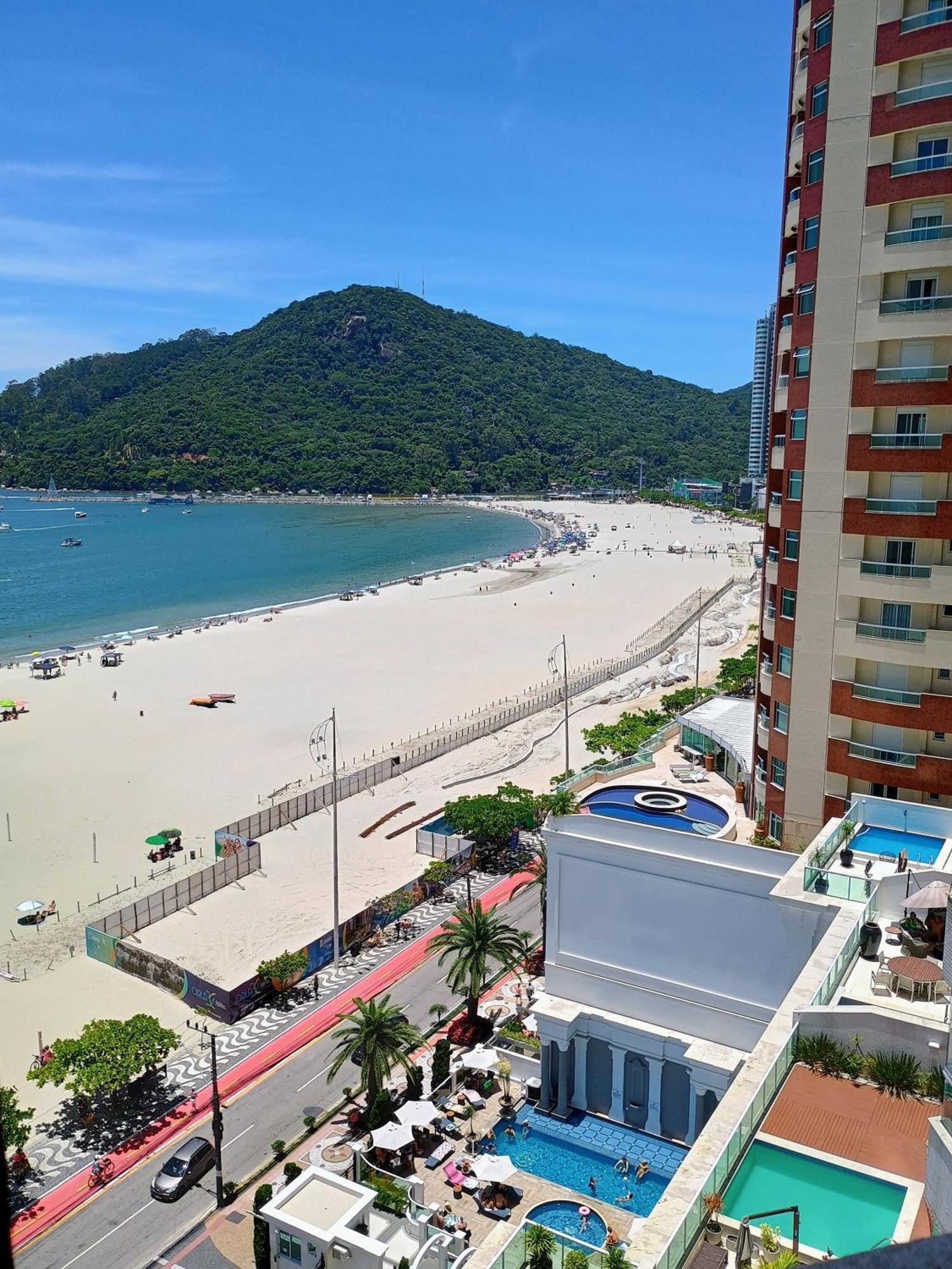 Excelente Ap Pe Na Areia Vista Mar Leilighet Balneário Camboriú Eksteriør bilde
