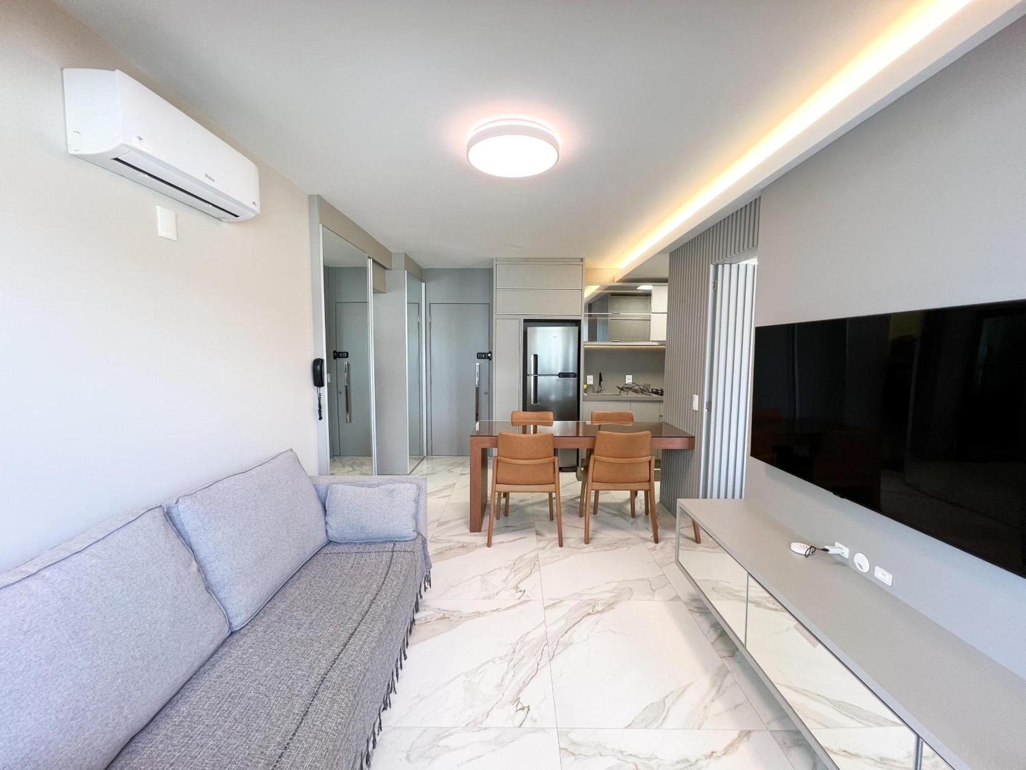 Excelente Ap Pe Na Areia Vista Mar Leilighet Balneário Camboriú Eksteriør bilde